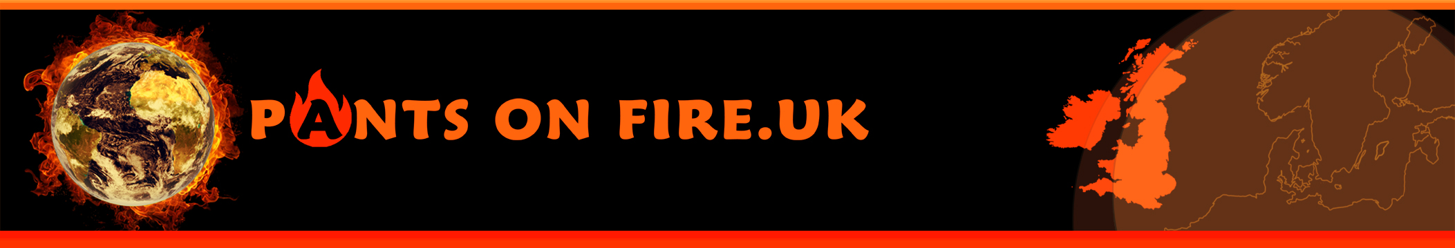 Pants on fire logo